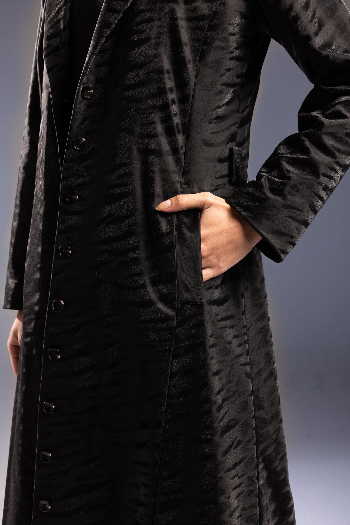 Lunar Wild Trench Dress