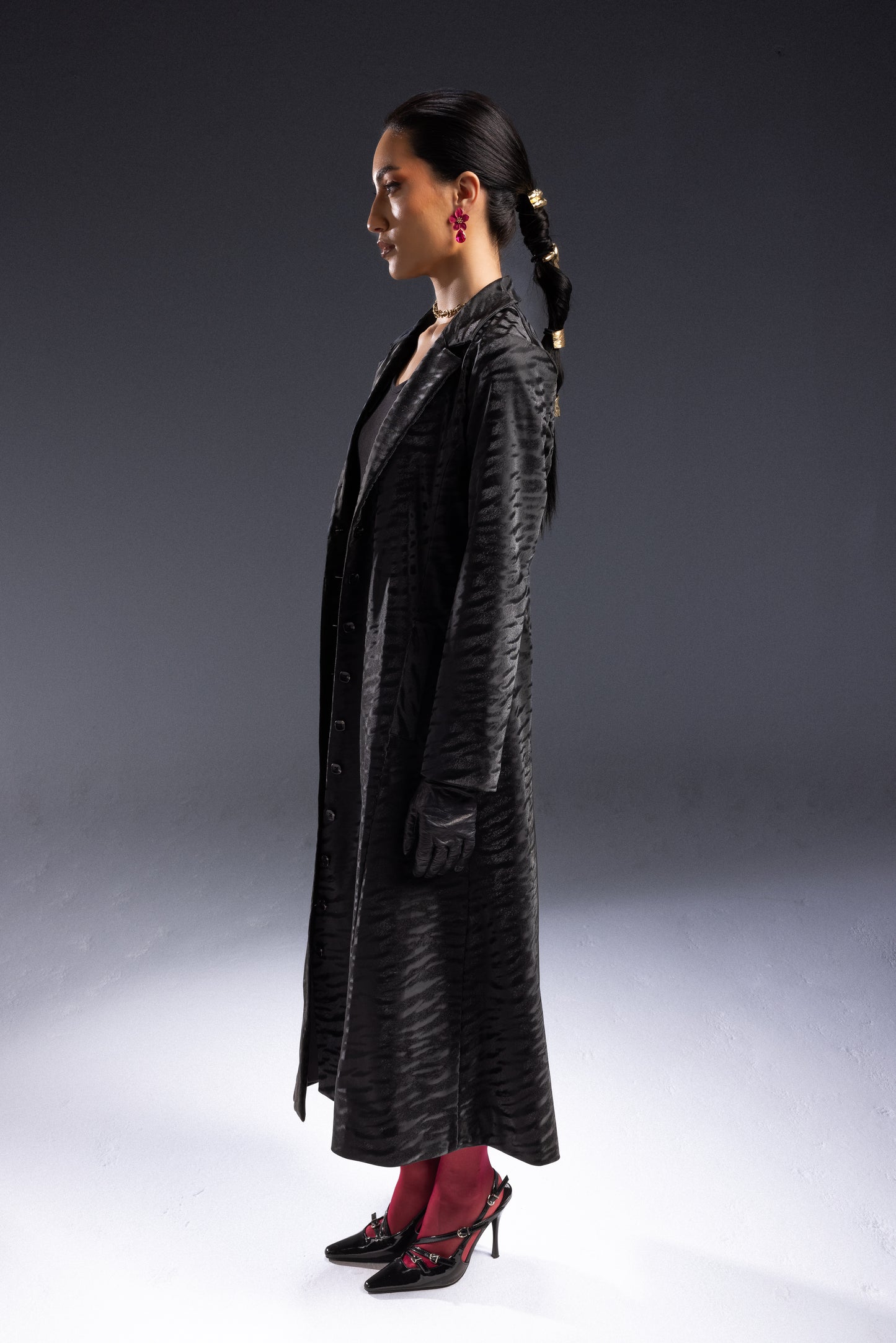 Lunar Wild Trench Dress