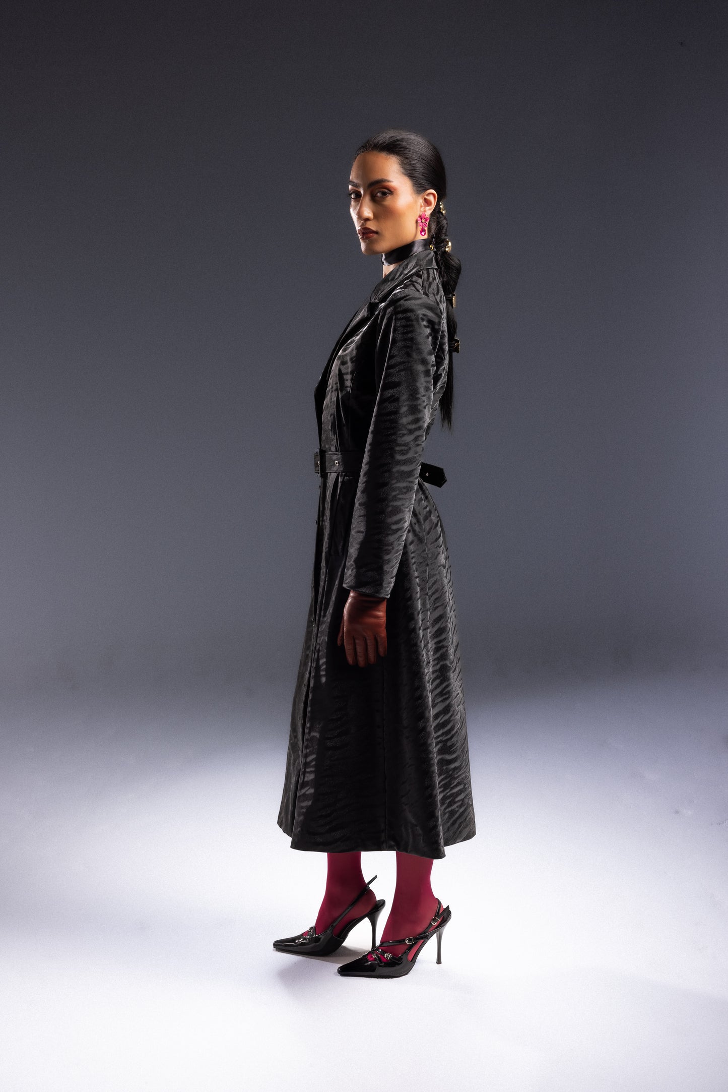 Lunar Wild Trench Dress