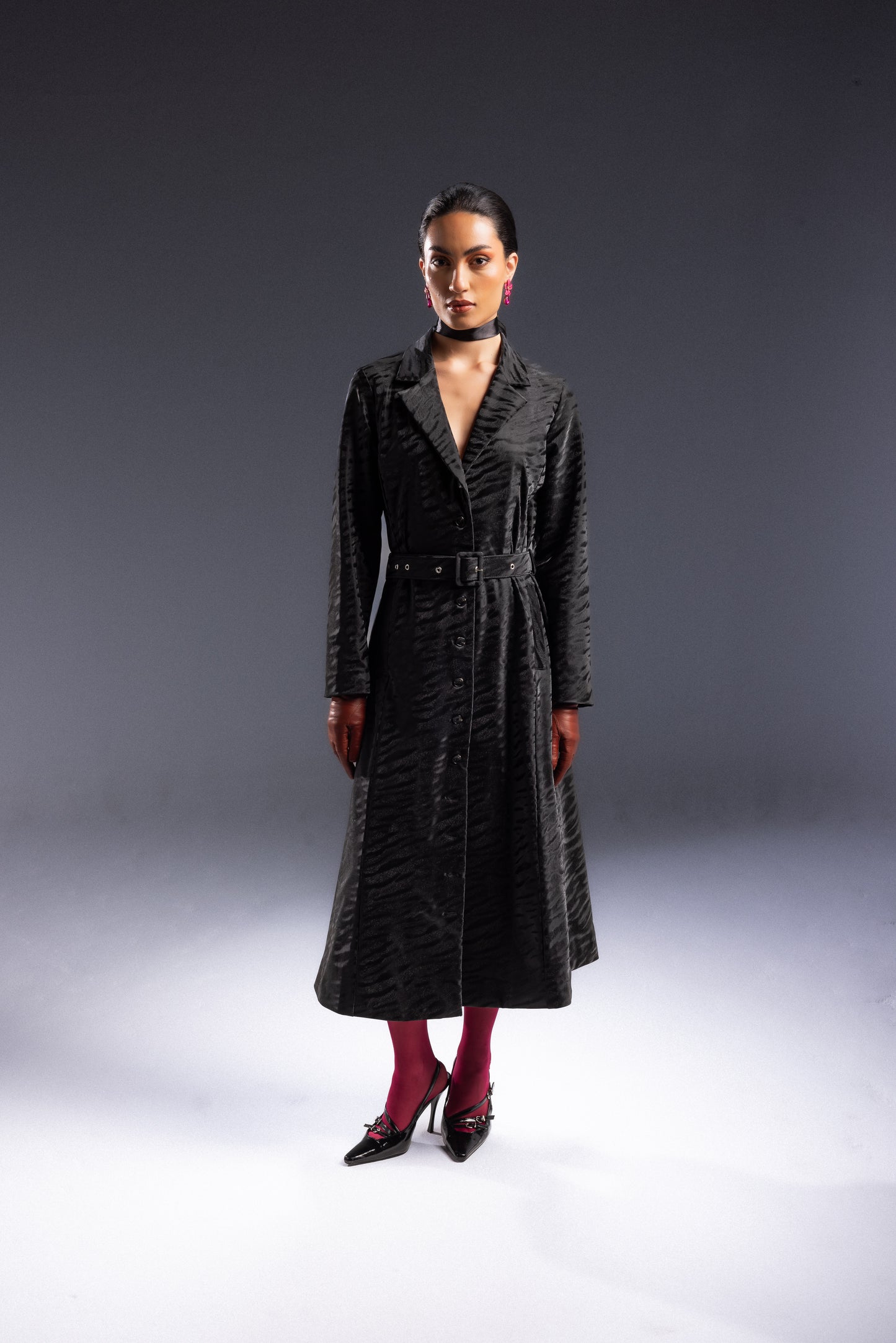 Lunar Wild Trench Dress