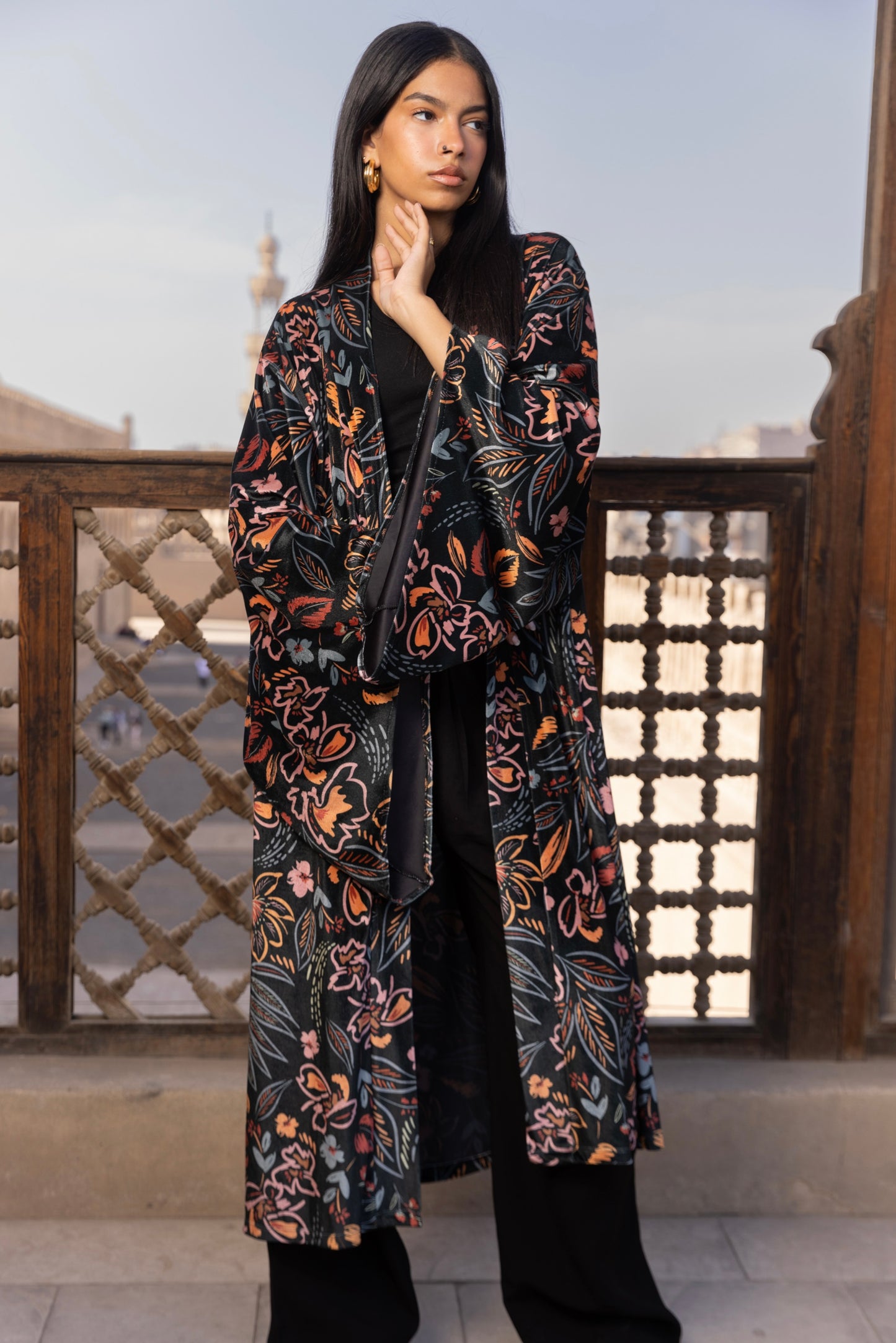 Floral Kimono