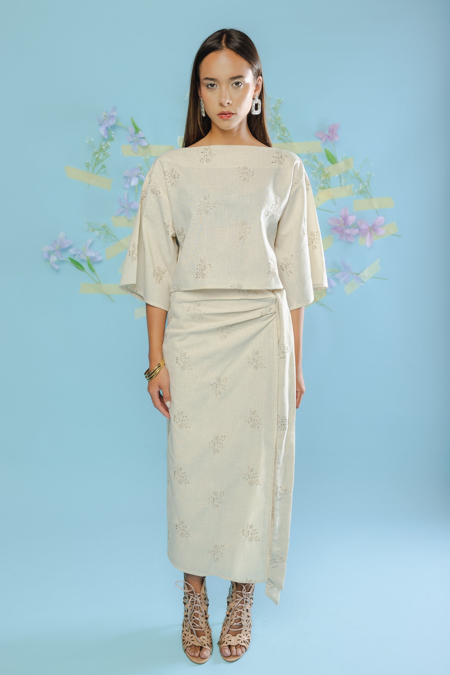 Florette Wrap Skirt