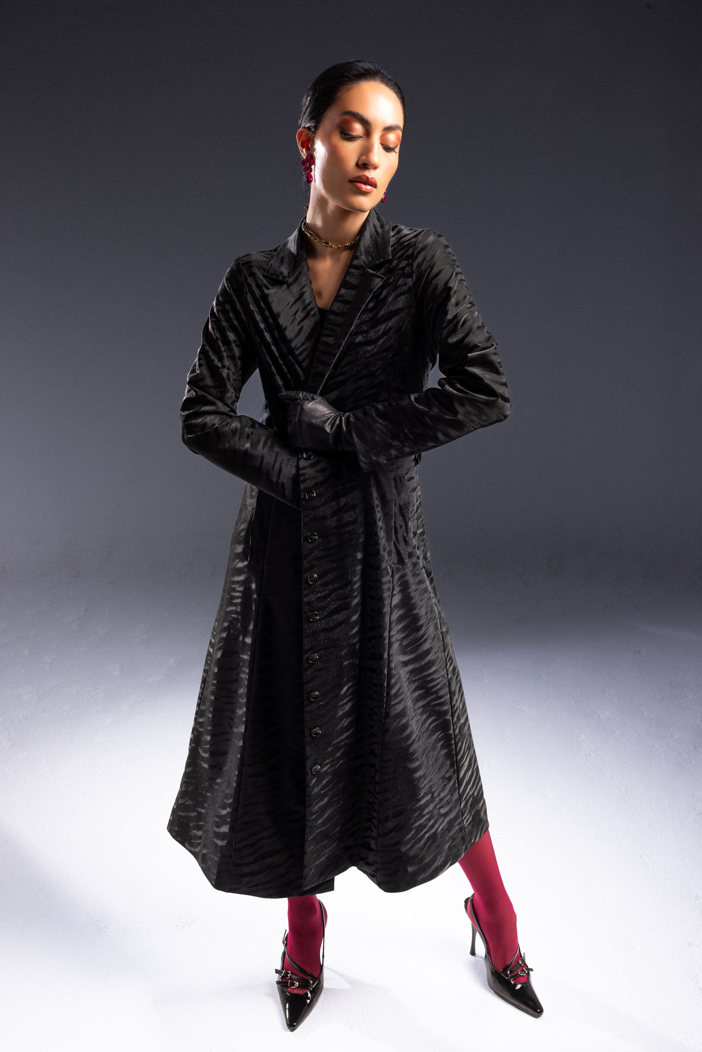 Lunar Wild Trench Dress