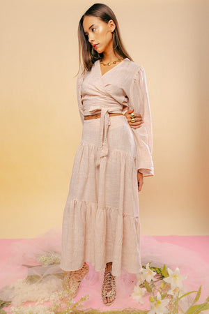 Twirl in Blush Skirt