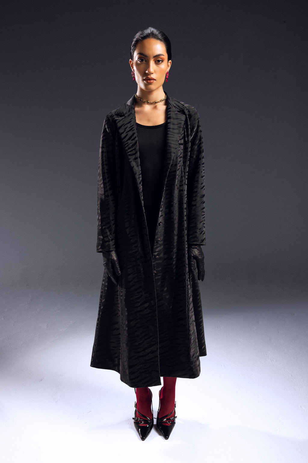 Lunar Wild Trench Dress