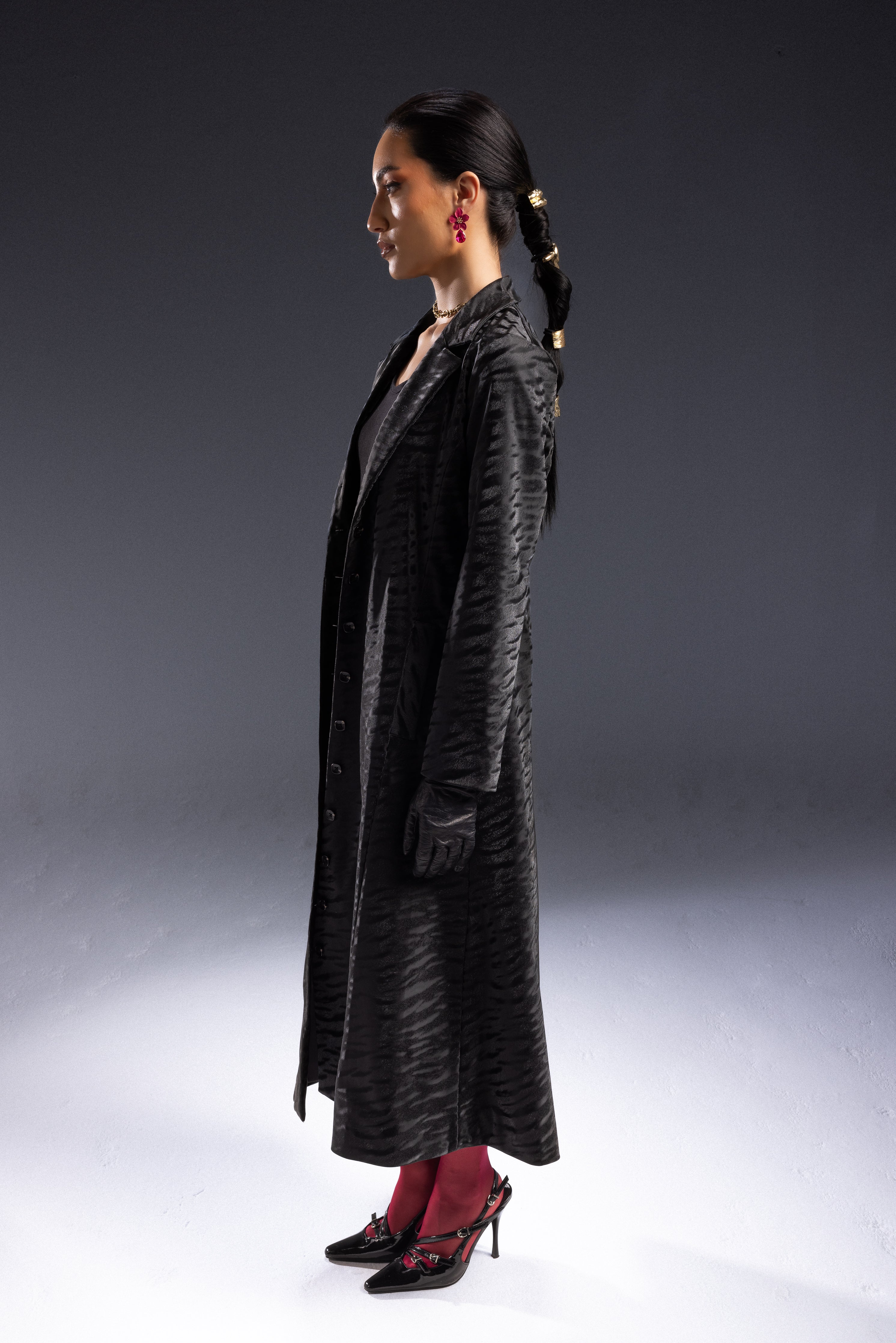 Lunar Wild Trench Dress