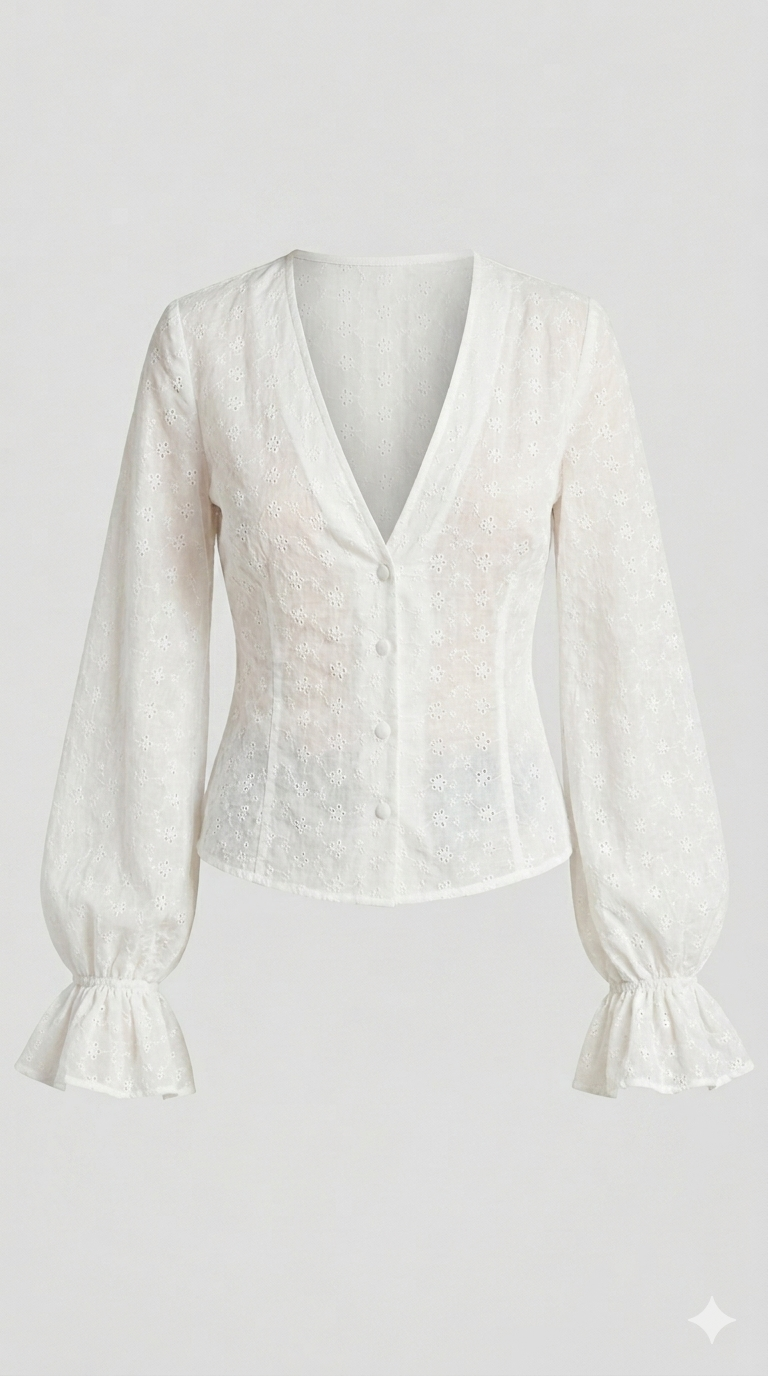 The Eyelet Blouse