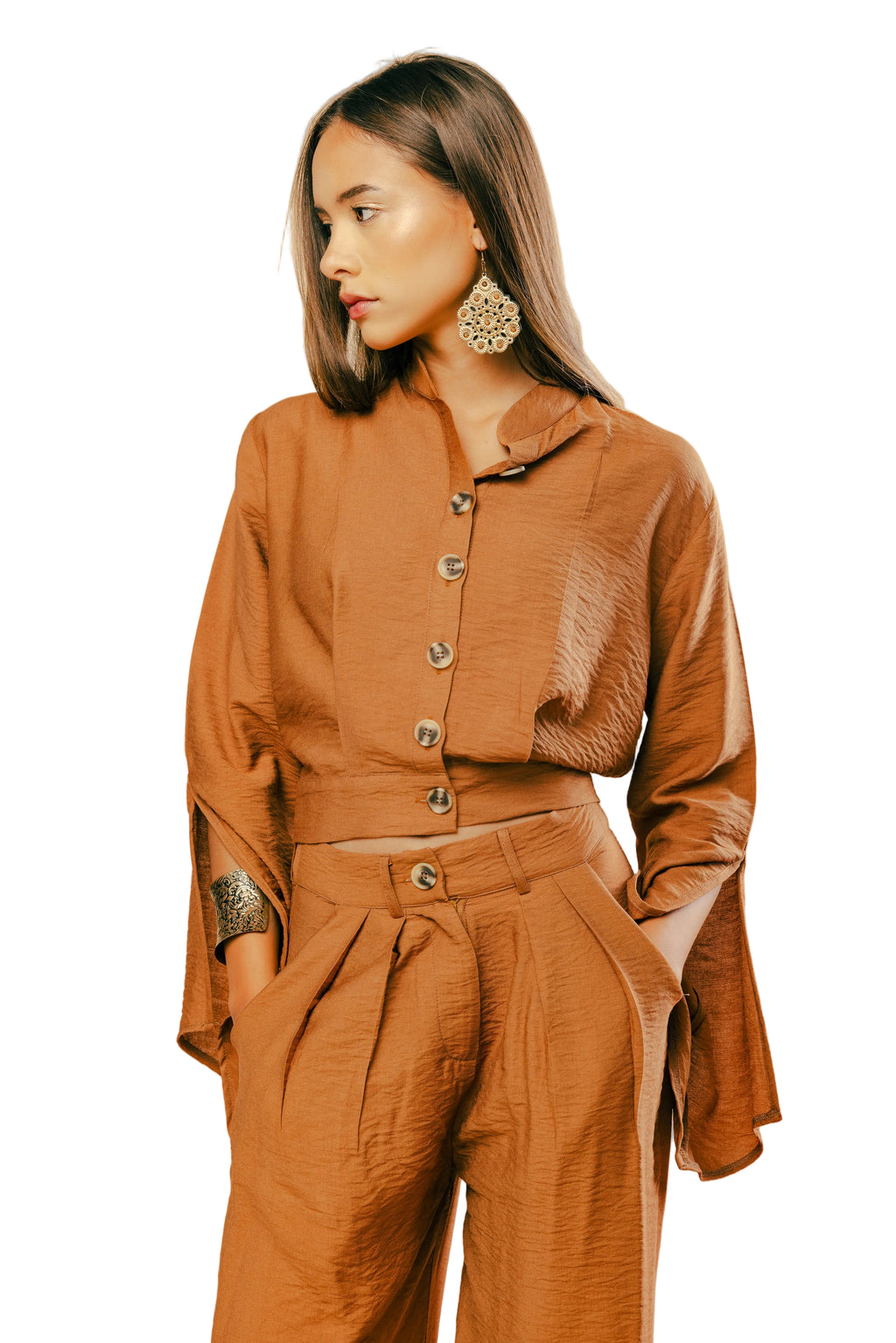 Desert Sway Slit Top