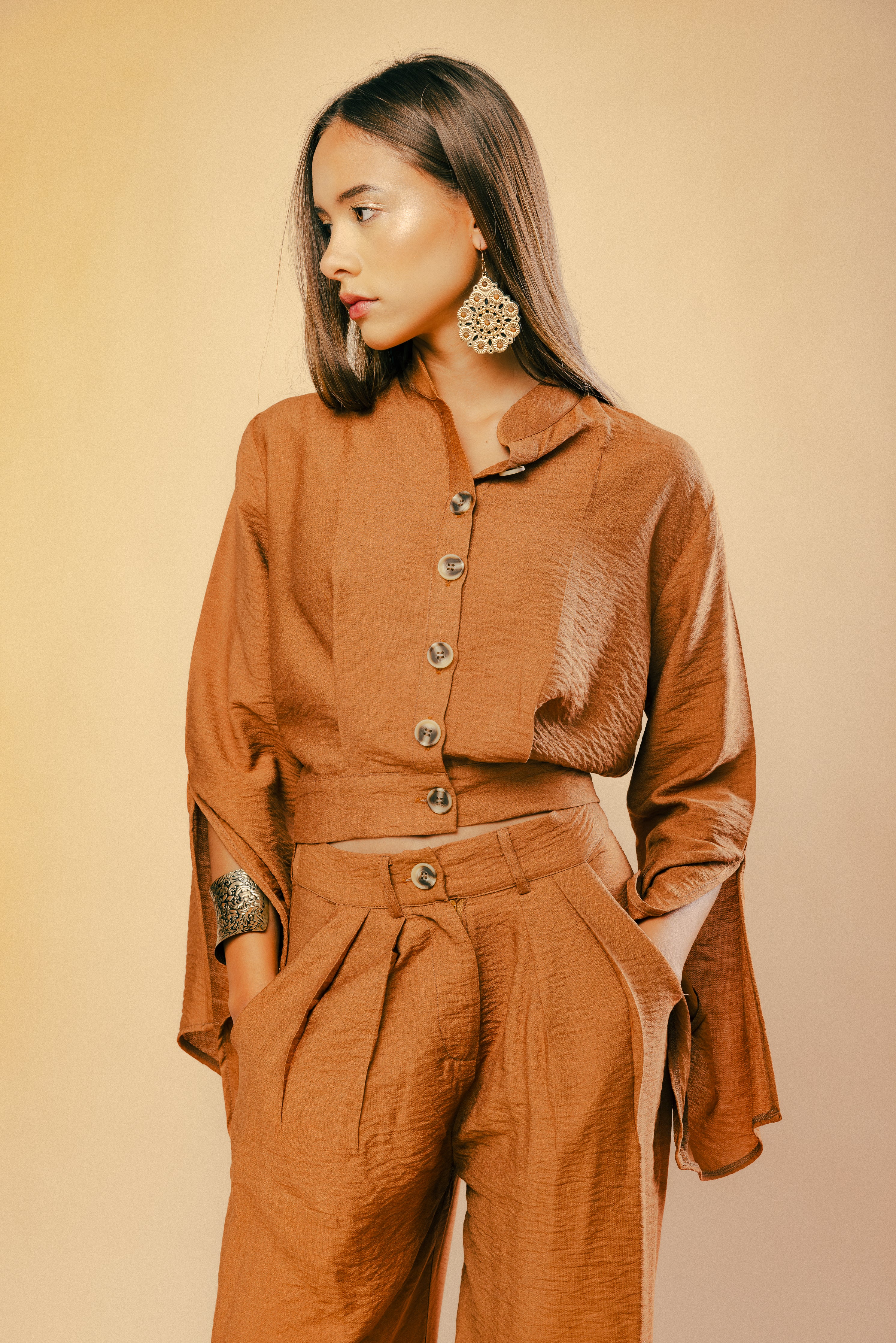 Desert Sway Slit Top