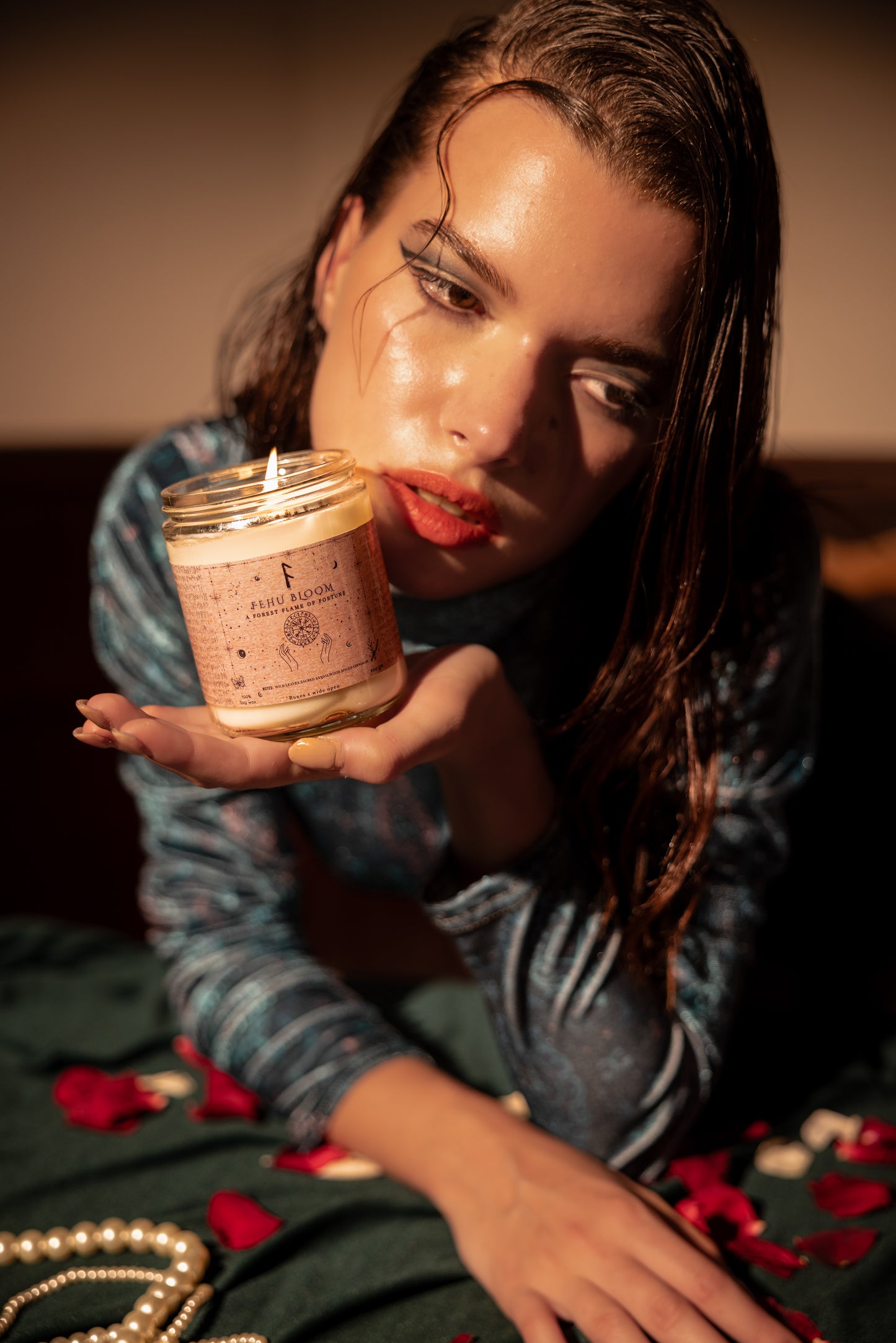 Whispered Flame Candle