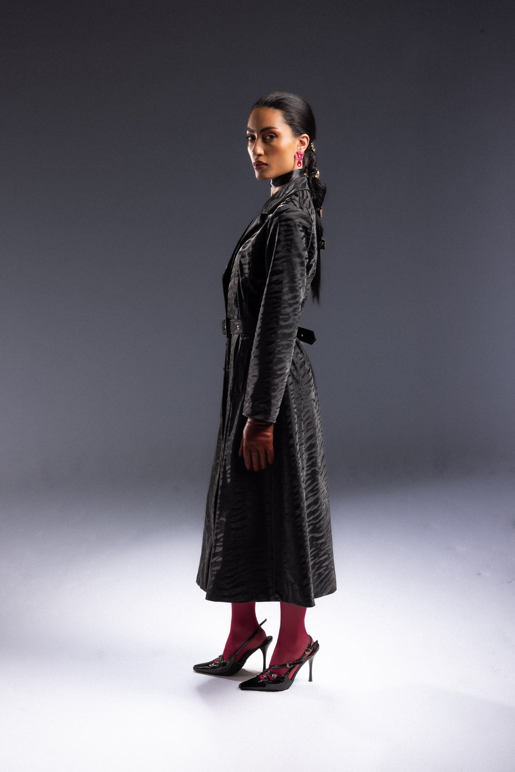 Lunar Wild Trench Dress