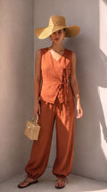 Rust Balloon Pants