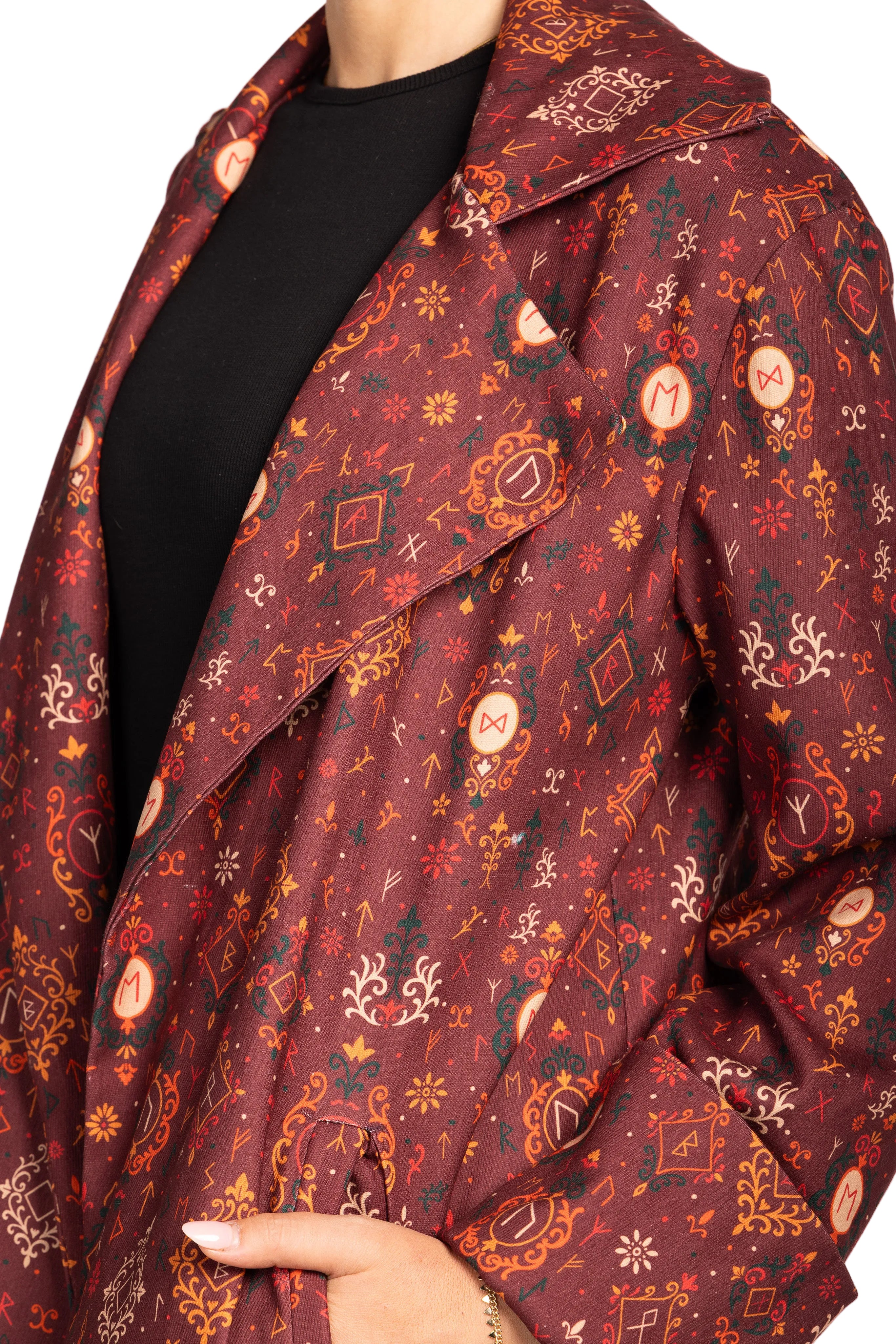 The Veiled Script Coat