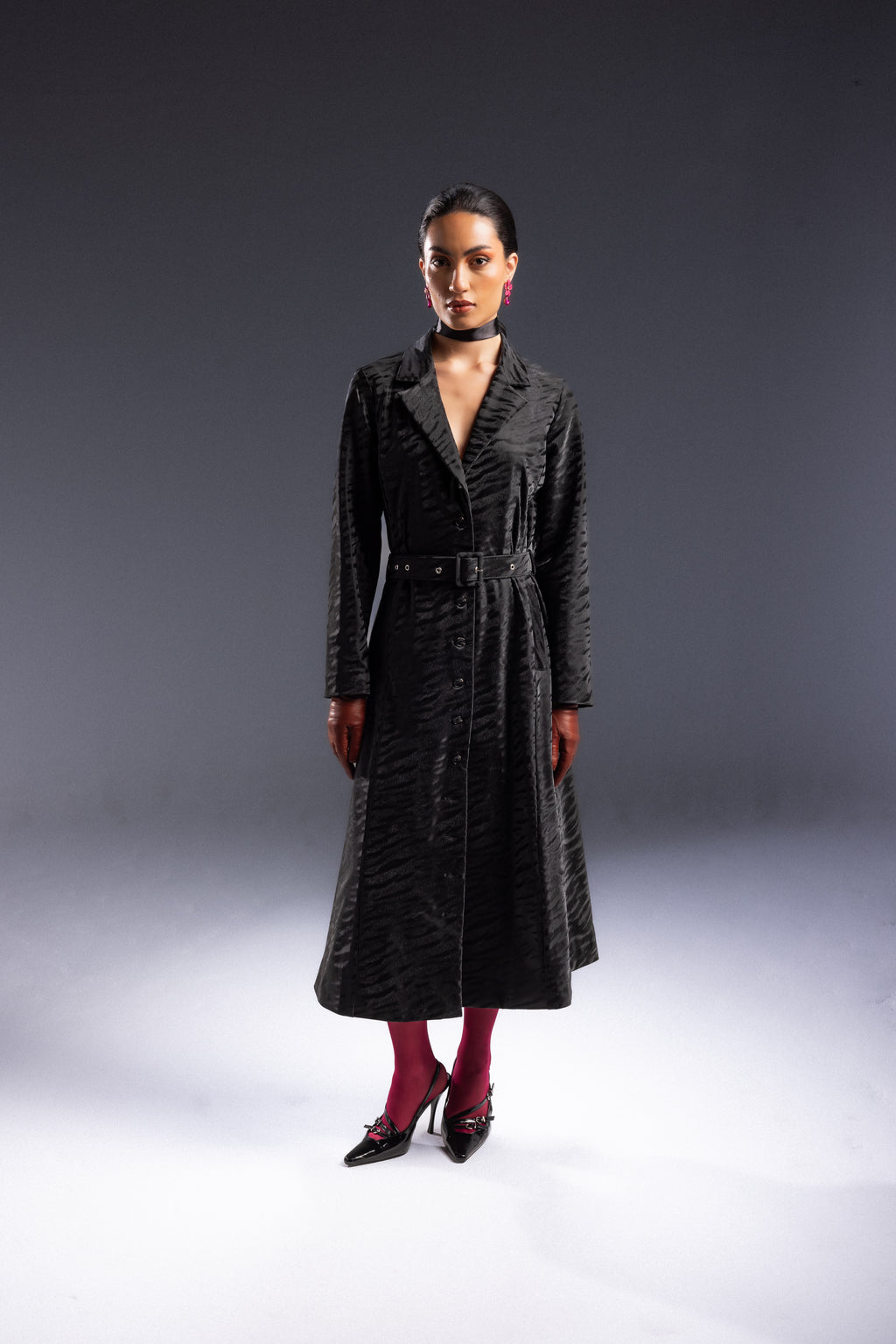 Lunar Wild Trench Dress