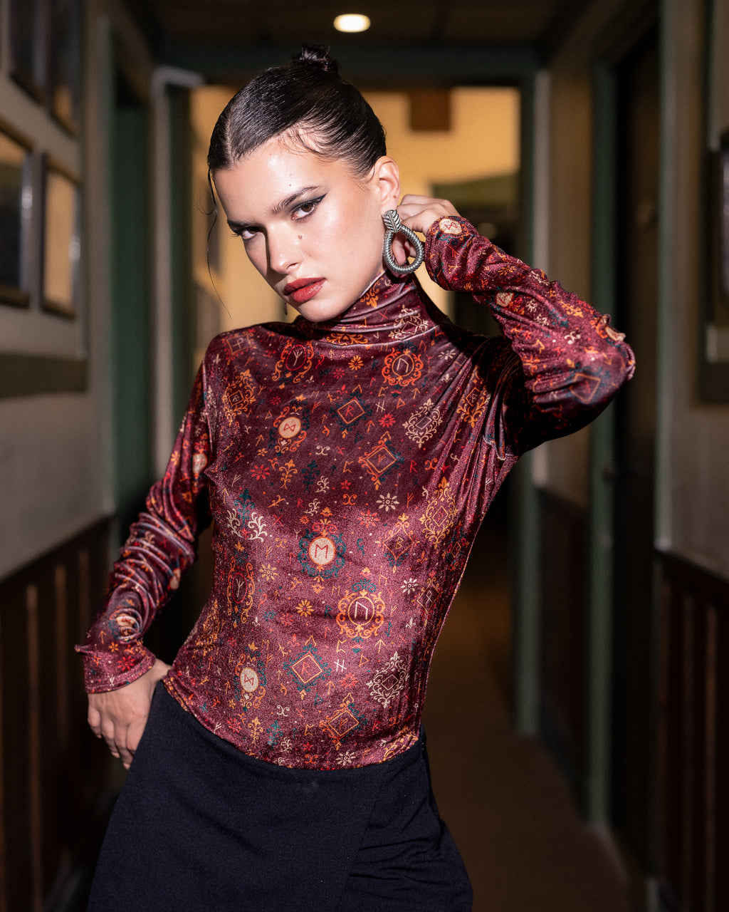 Runic Flame Bodysuit