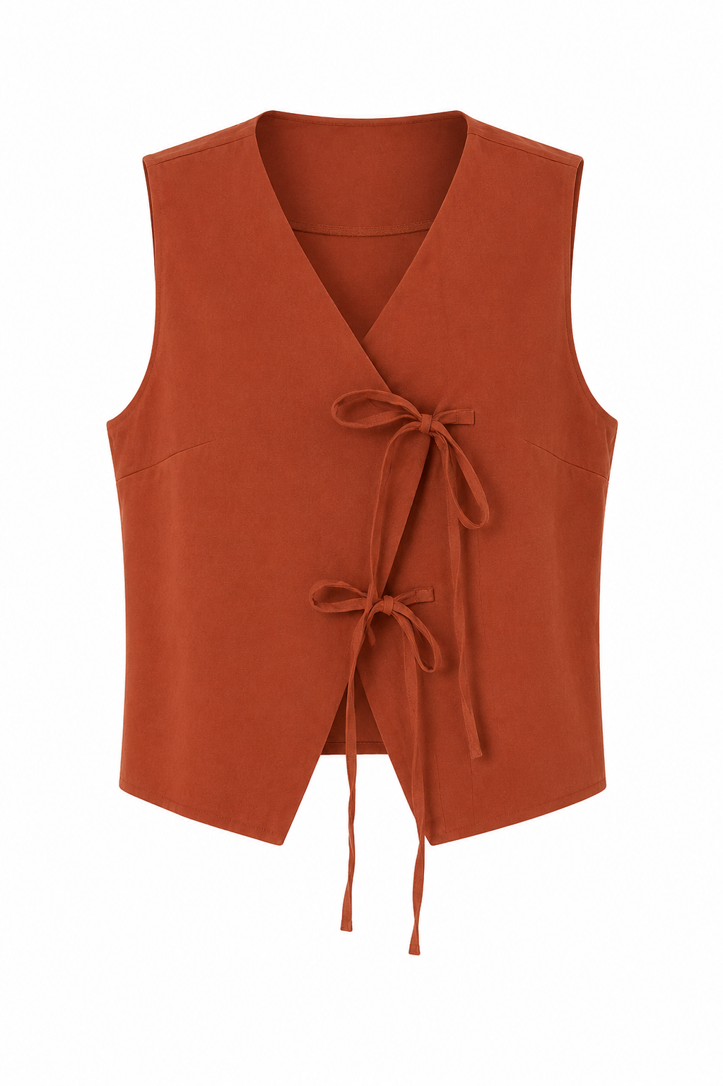 Rust Asymmetrical Vest (Coming Soon)