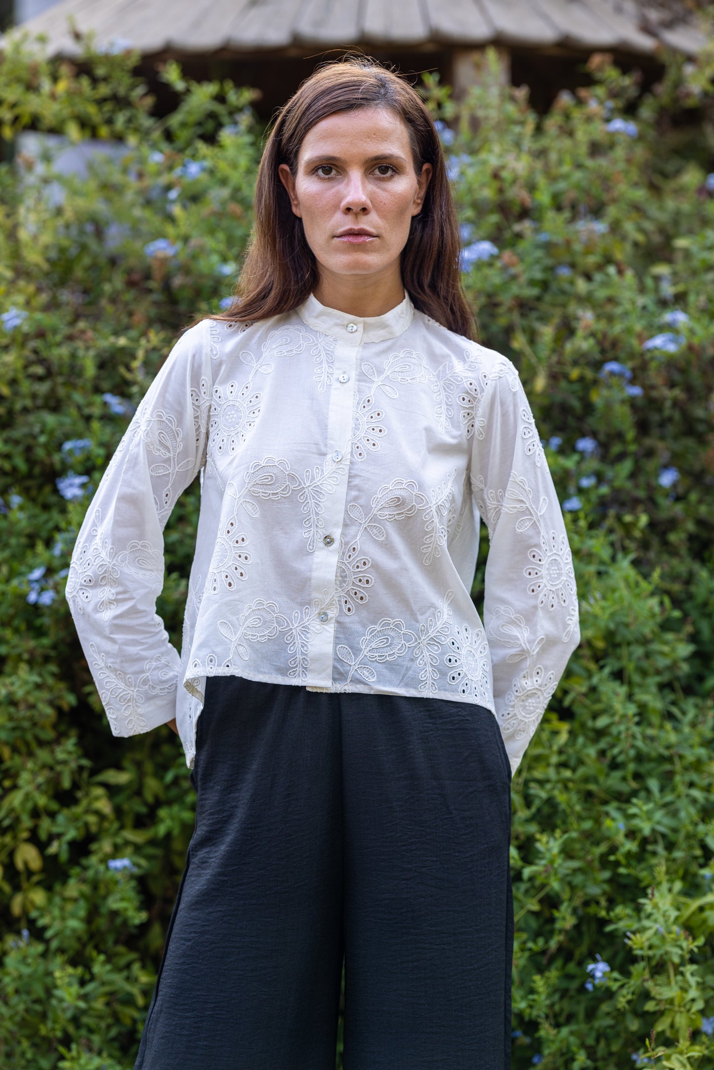 Broderie Blouse