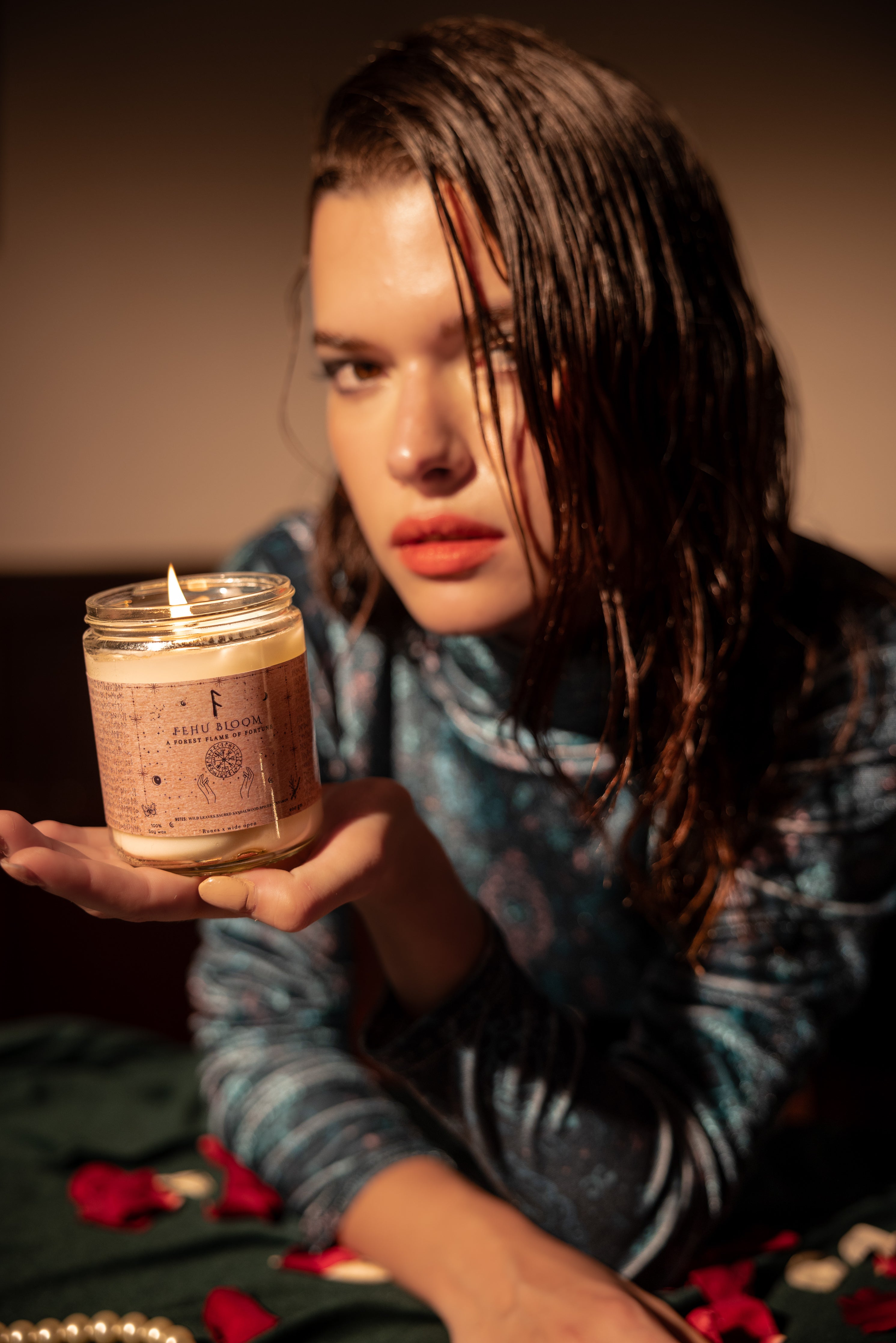 Whispered Flame Candle