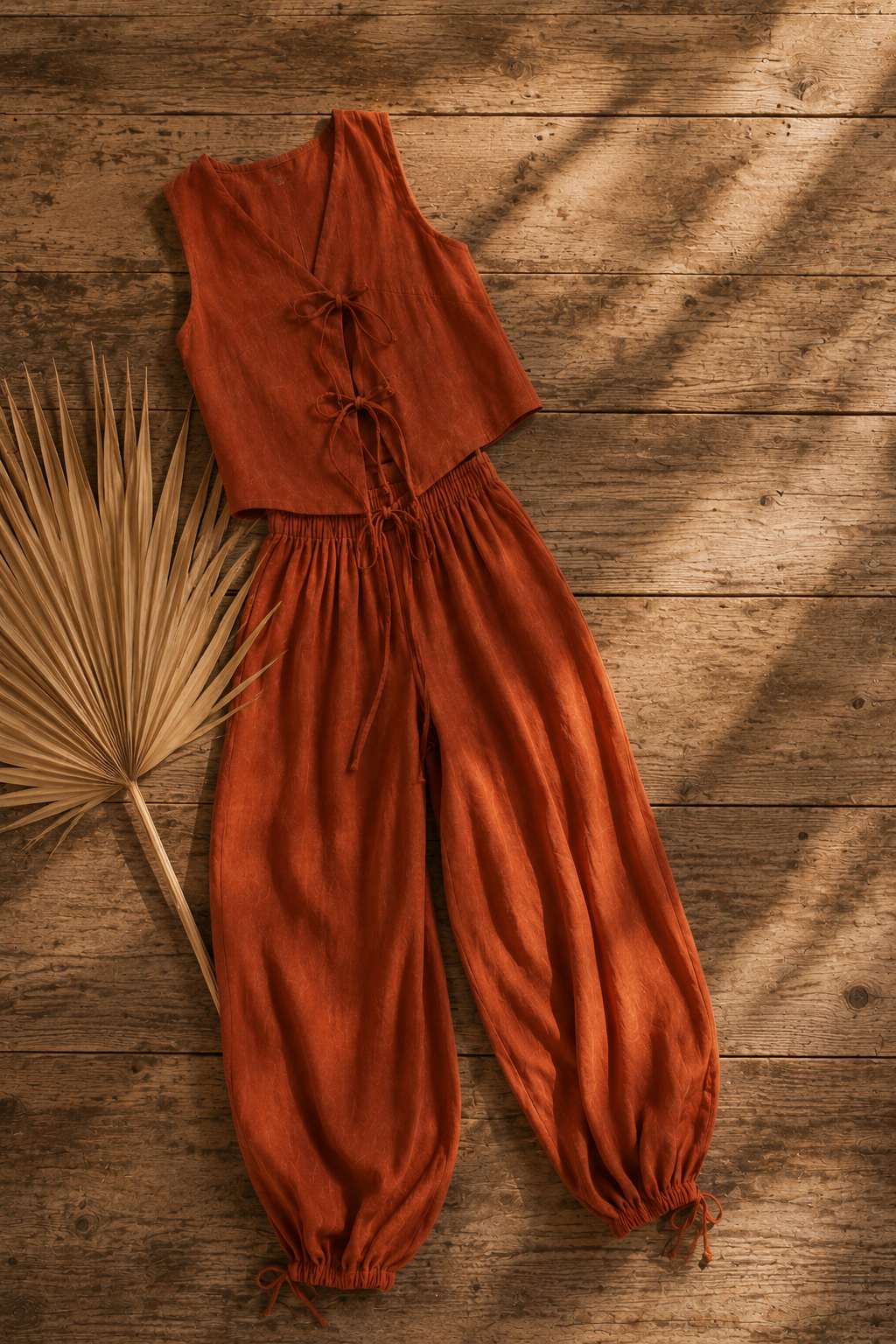 Rust Balloon Pants