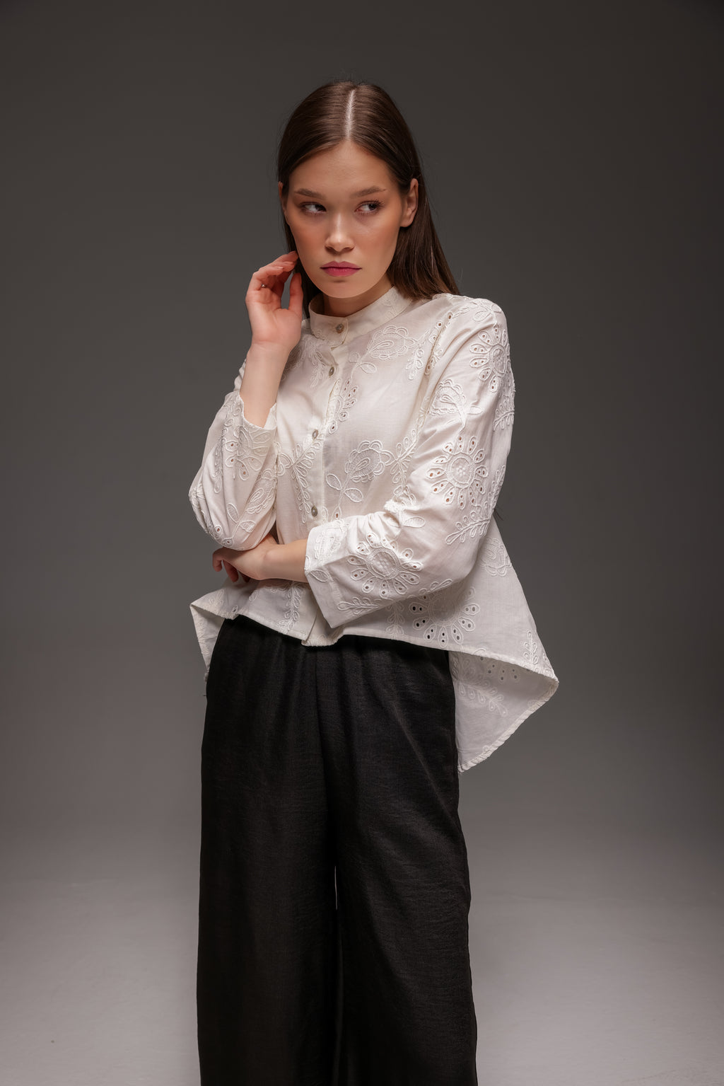 Broderie Blouse