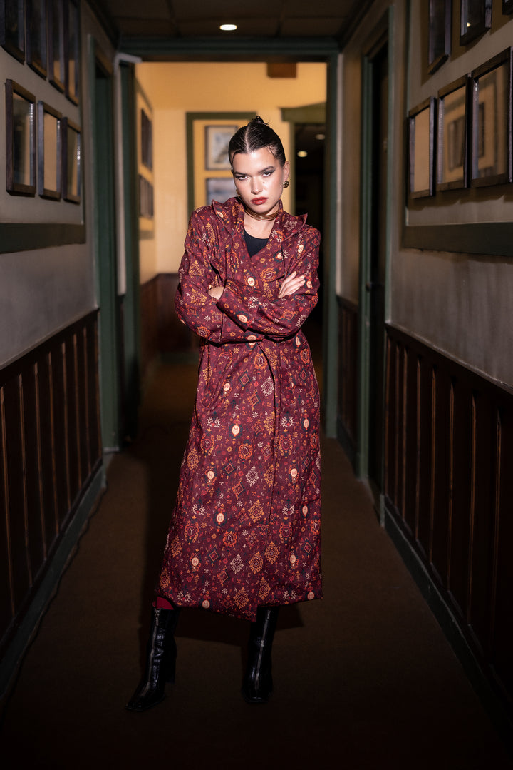 The Veiled Script Coat