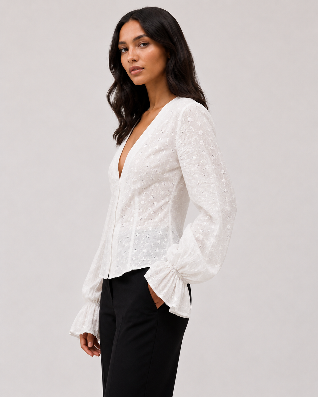 The Eyelet Blouse
