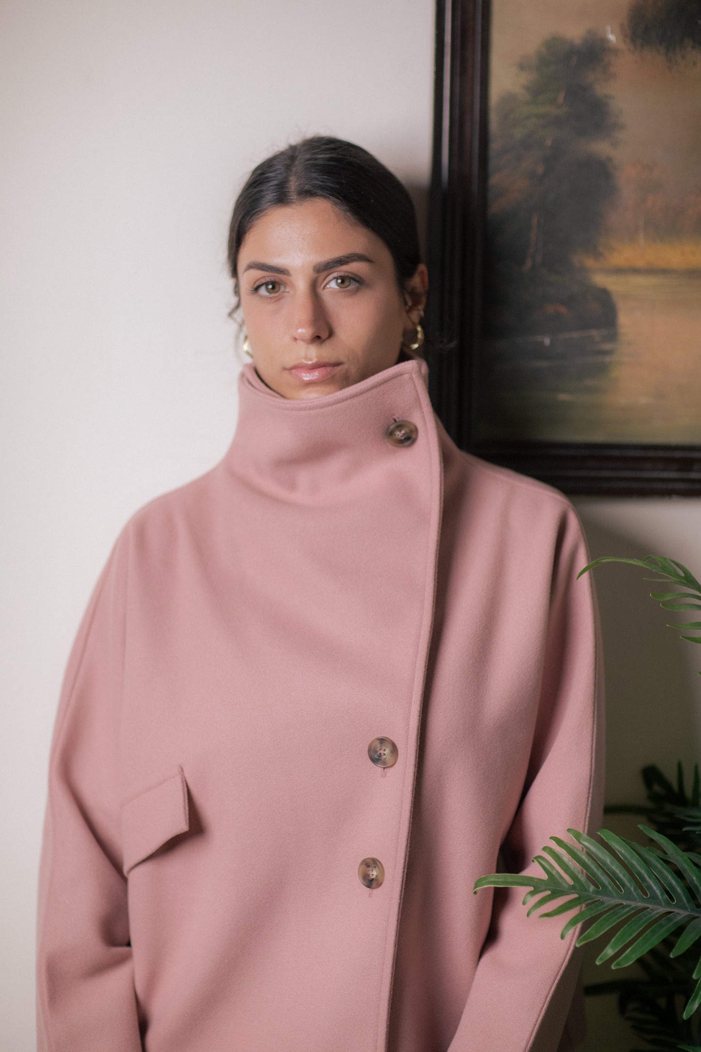 Dreamy Pink Mini Coat