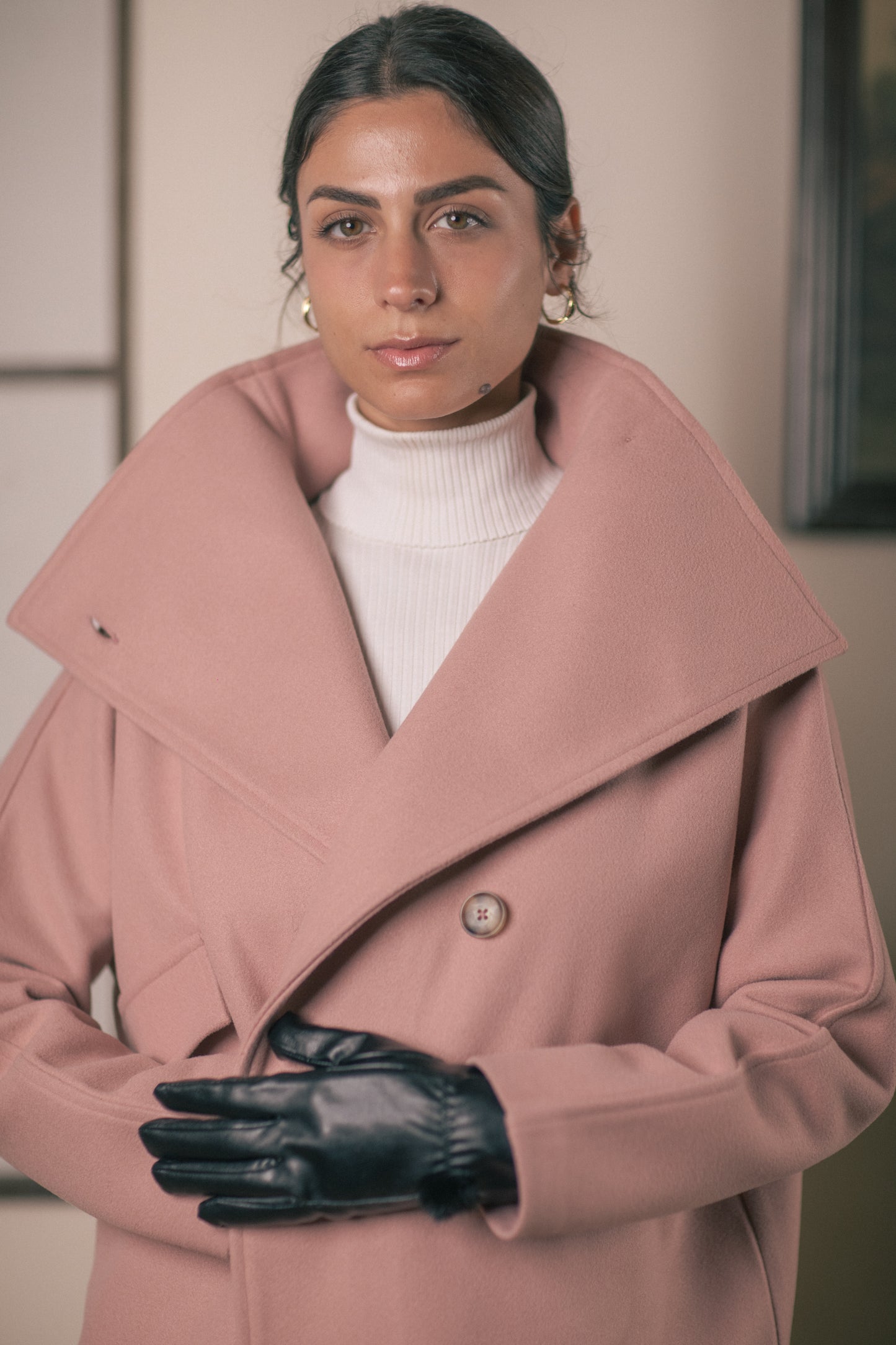 Dreamy Pink Mini Coat