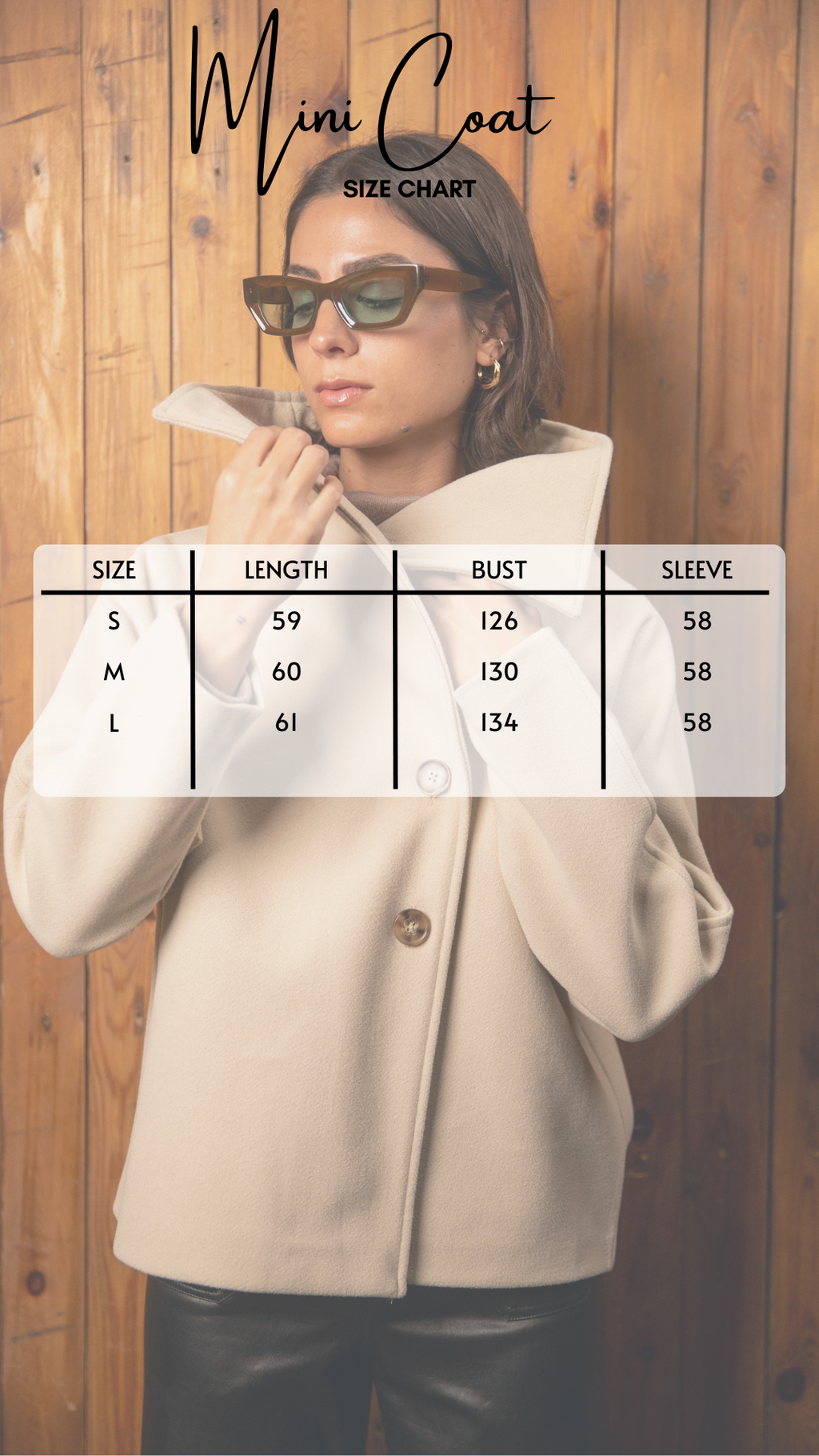 Frisky Crème Mini Coat