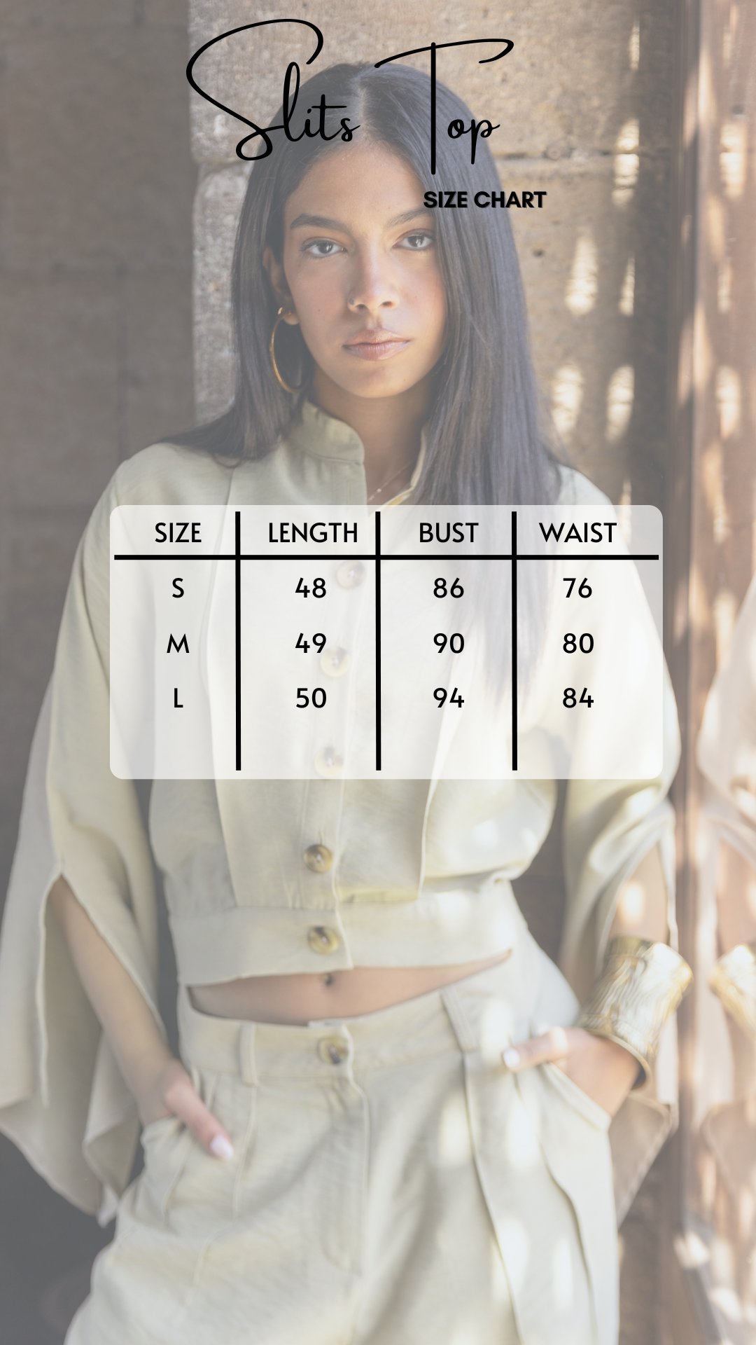 Sandy Shores Slits Top