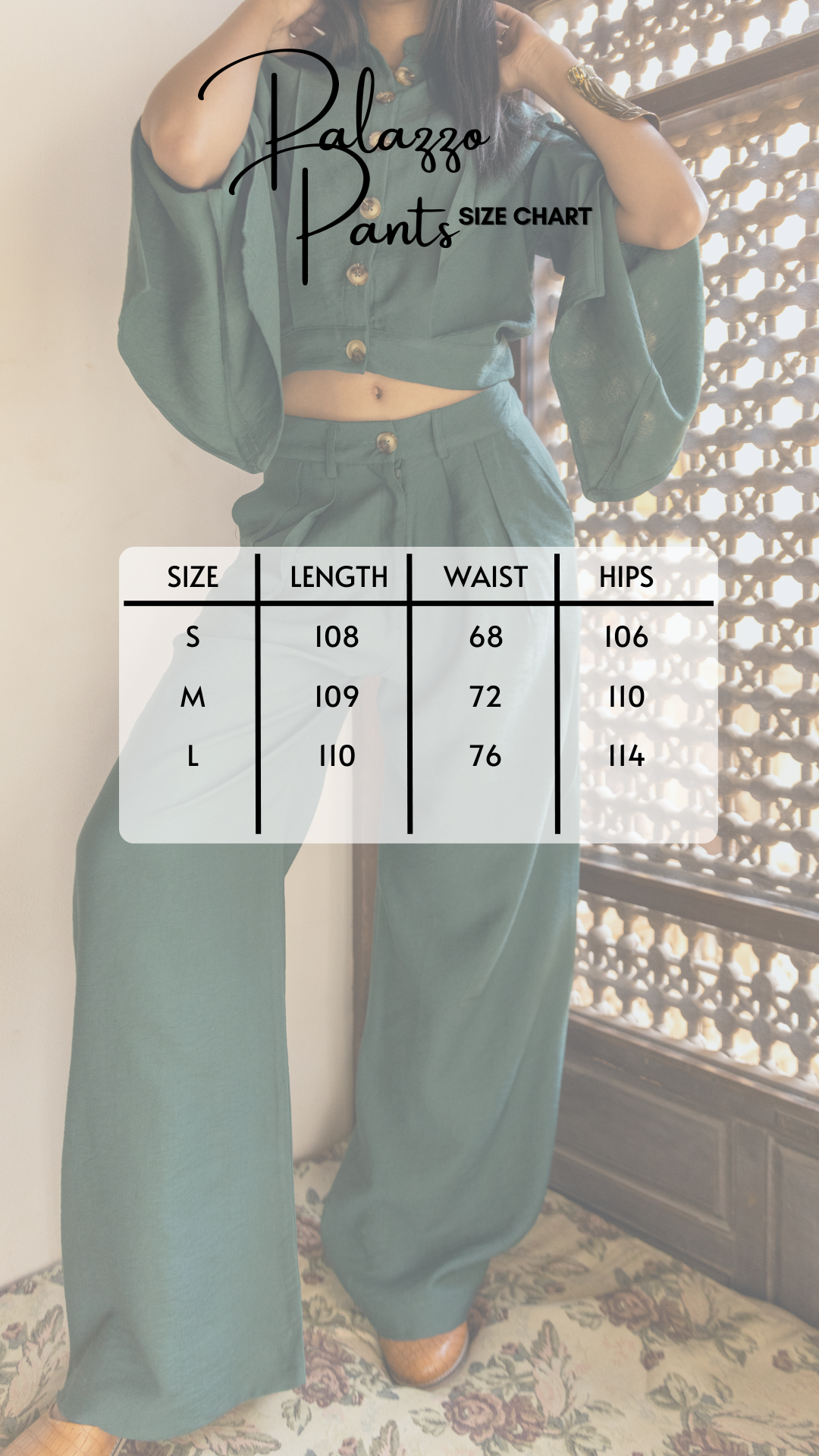 Forest Haven Palazzo Pants