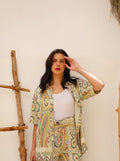 Printed Linen Shirt